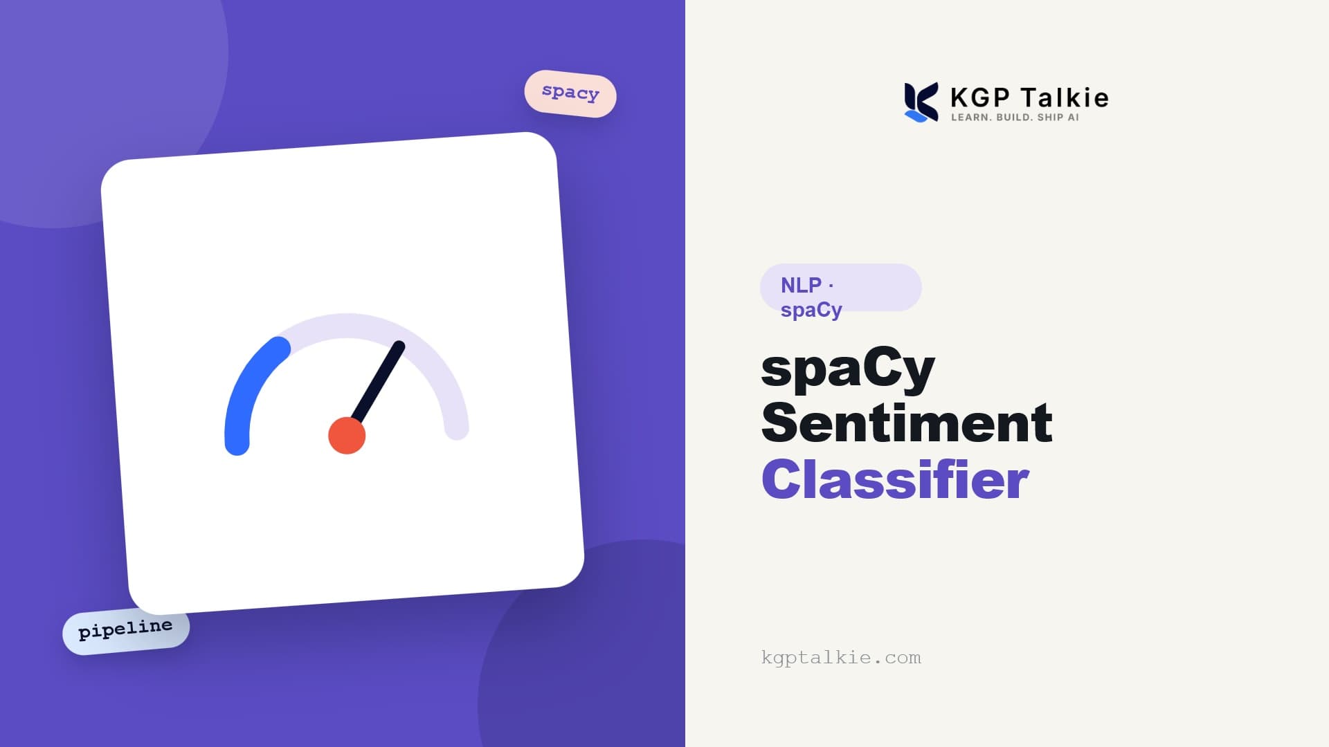 Sentiment Classification with spaCy