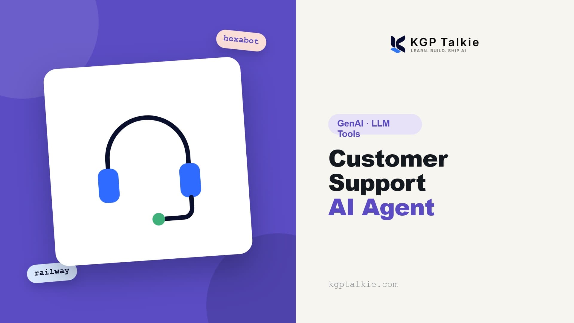 Build and Deploy a Free Customer Support AI Agent with Hexabot, OpenRouter, and Railway on a Live Website