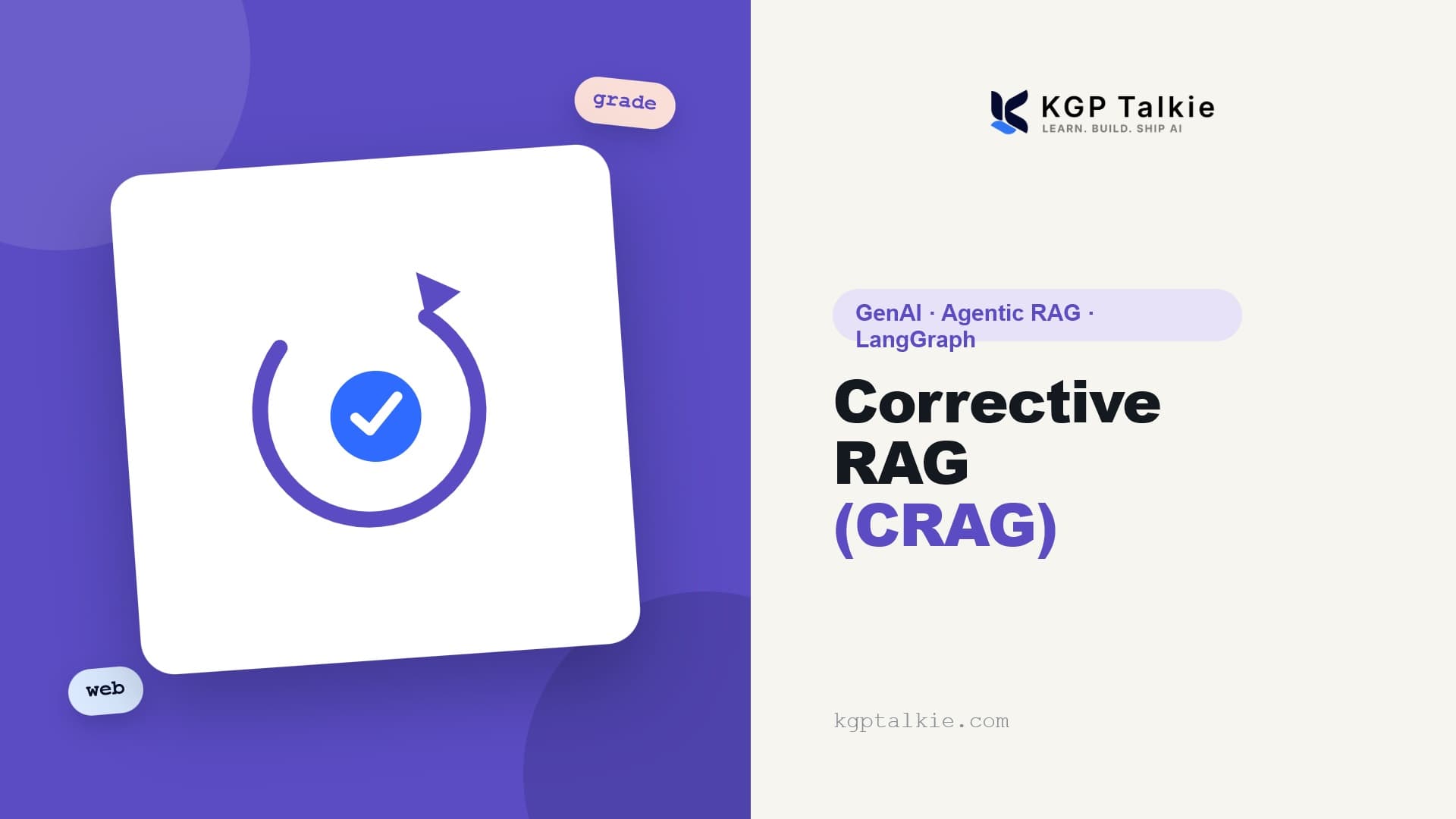 Corrective RAG (CRAG) with LangGraph and Ollama