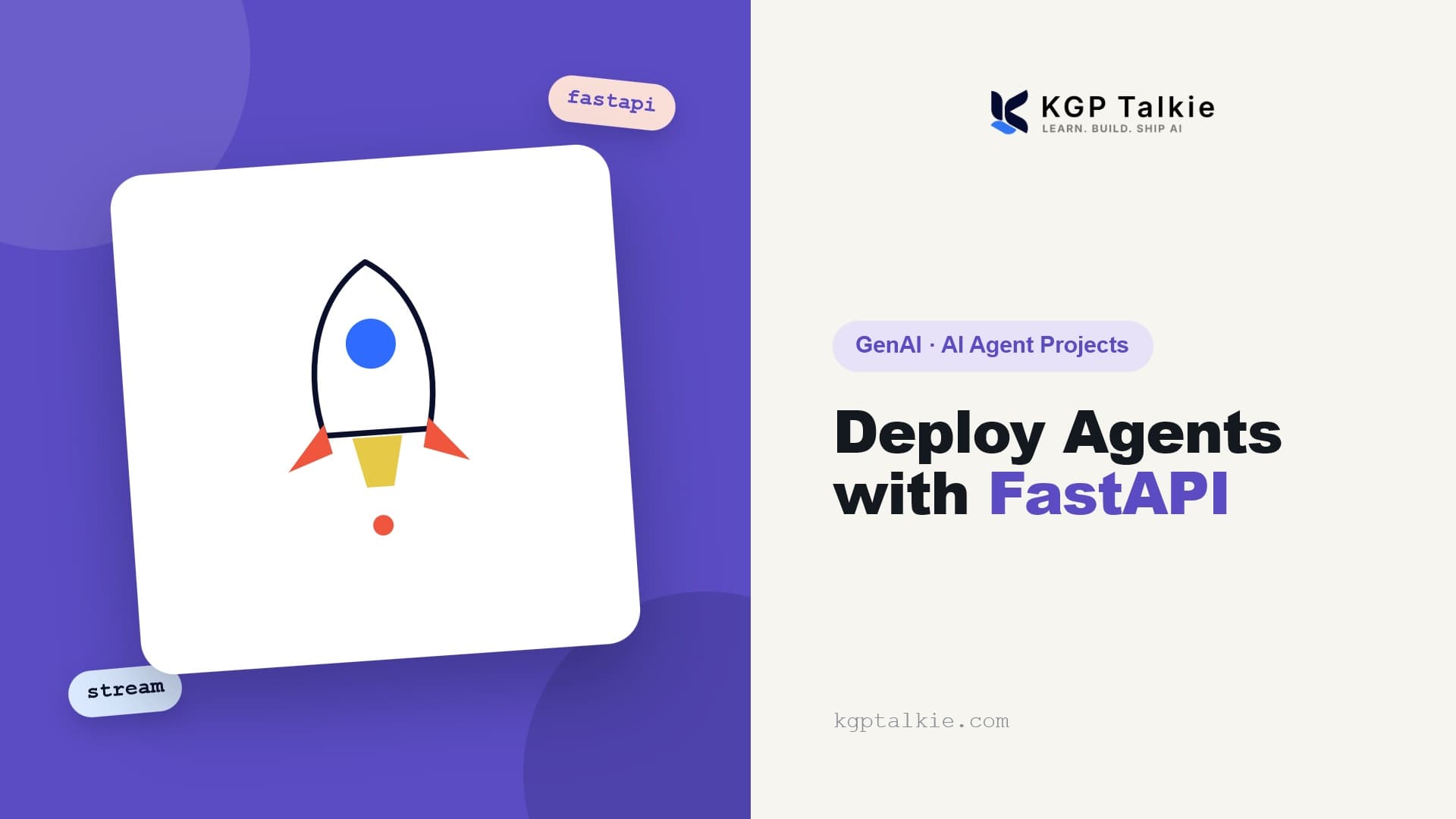 Deploy AI Agents with FastAPI