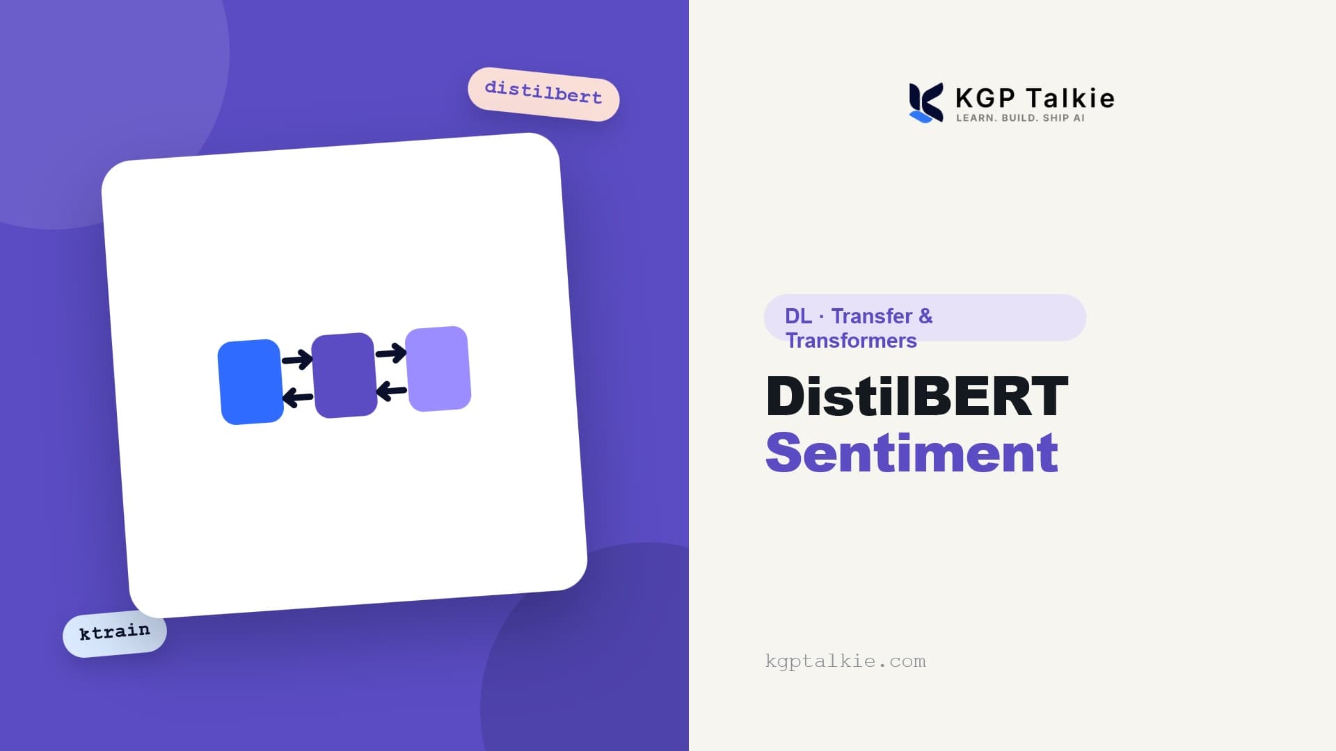 Sentiment Classification with DistilBERT