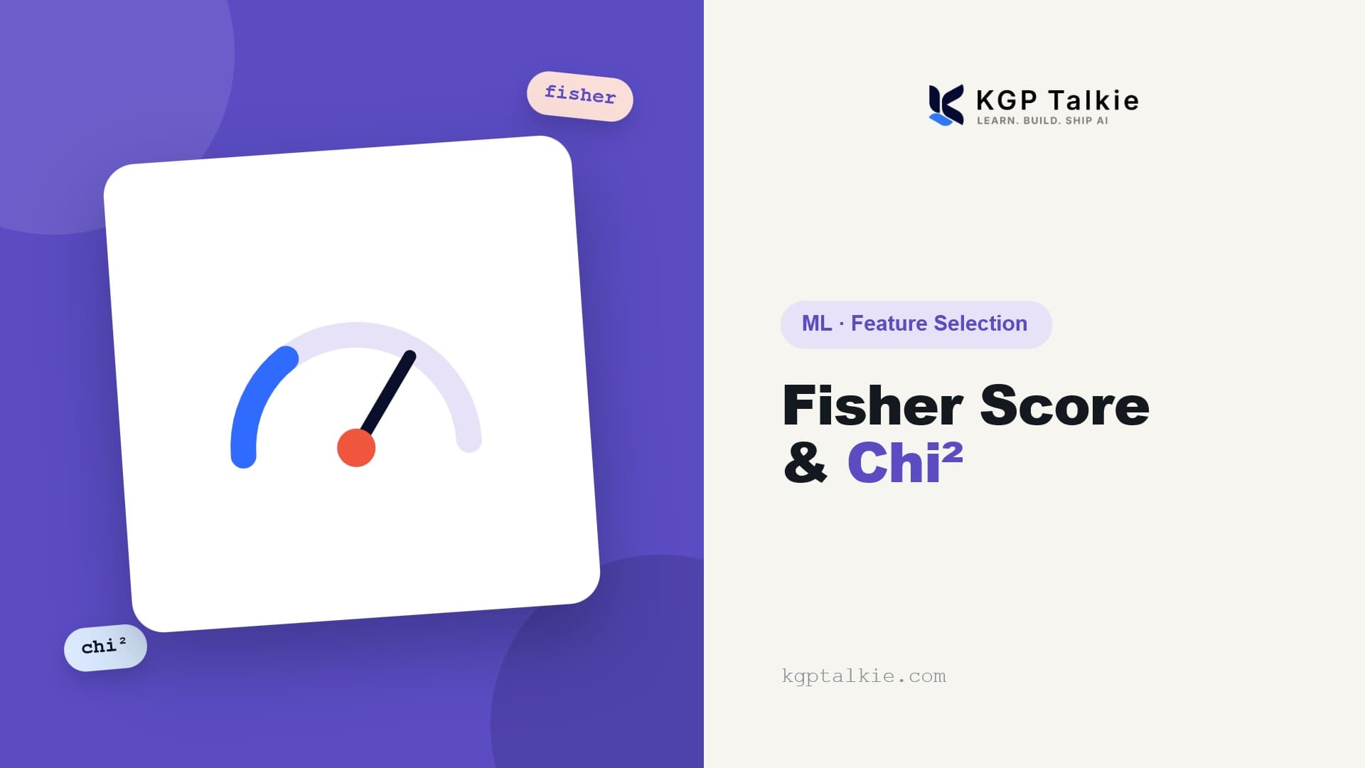 Feature Selection: Fisher Score & Chi2