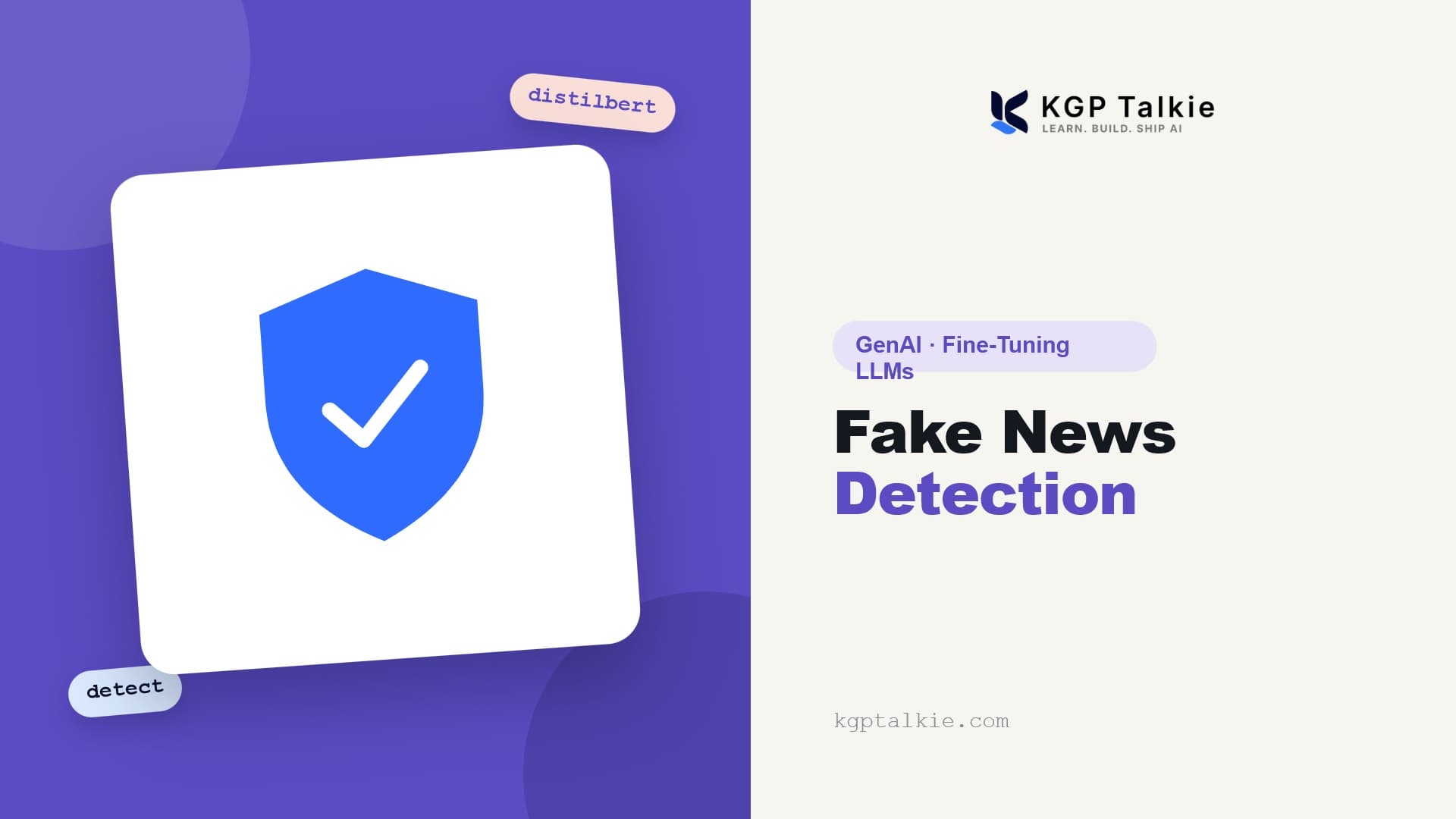 Fine-Tuning Distilled BERT for Fake News Detection
