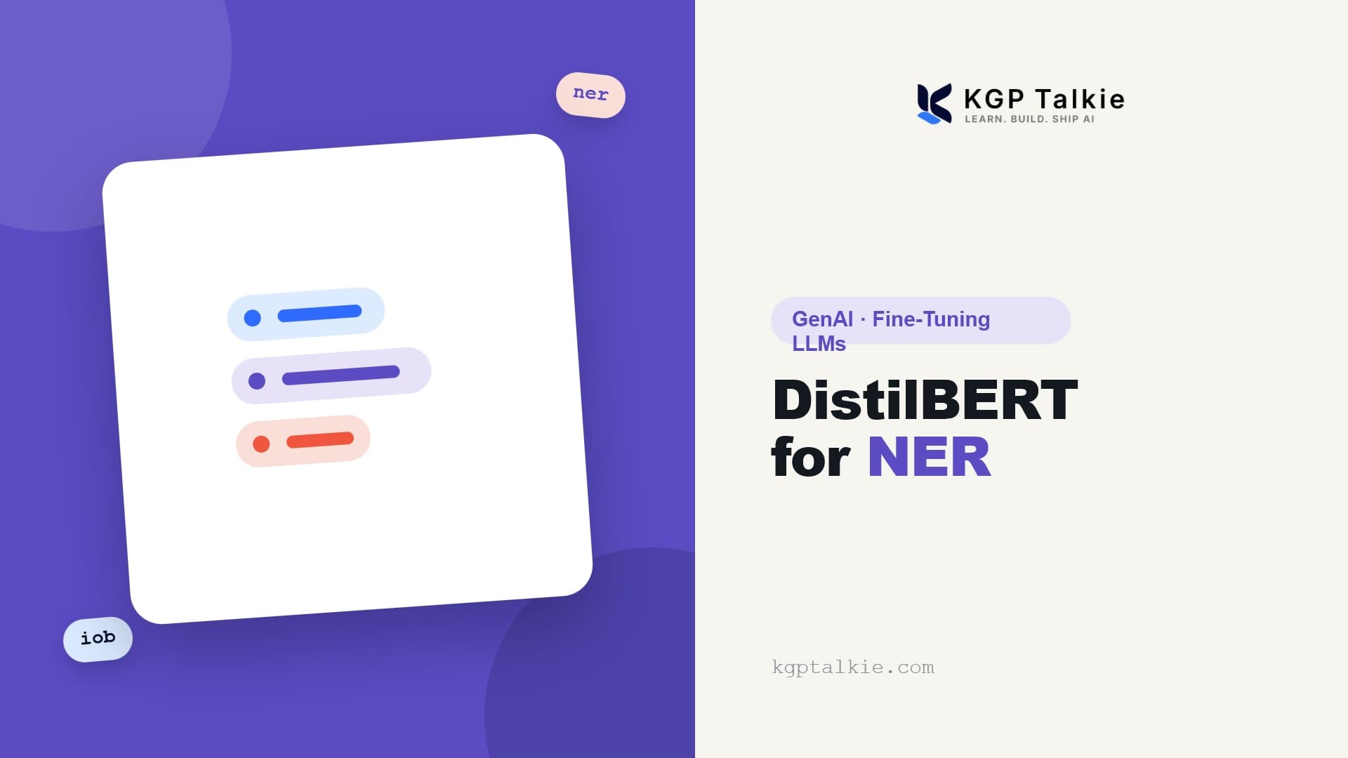 Fine-Tuning DistilBERT for Restaurant Search NER