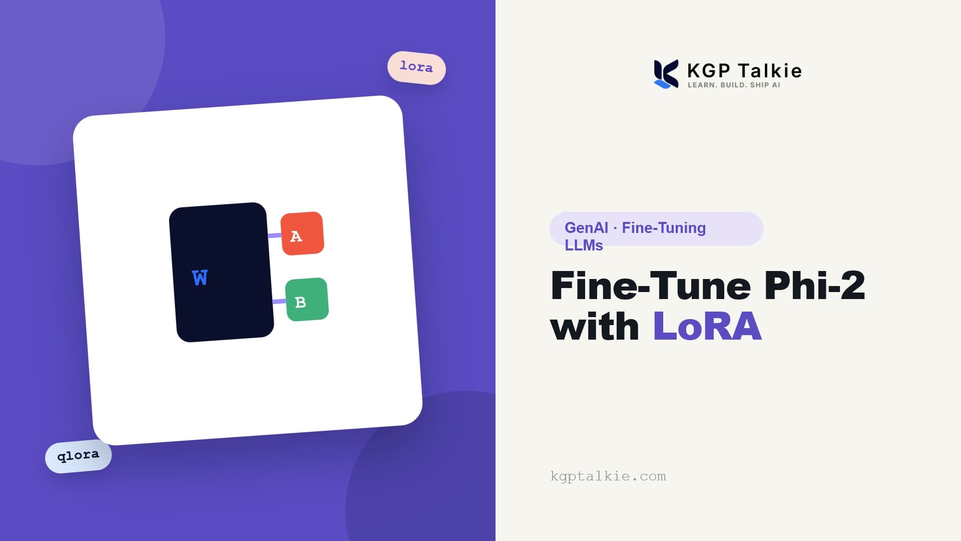 Fine-Tuning Phi-2 with LoRA and QLoRA
