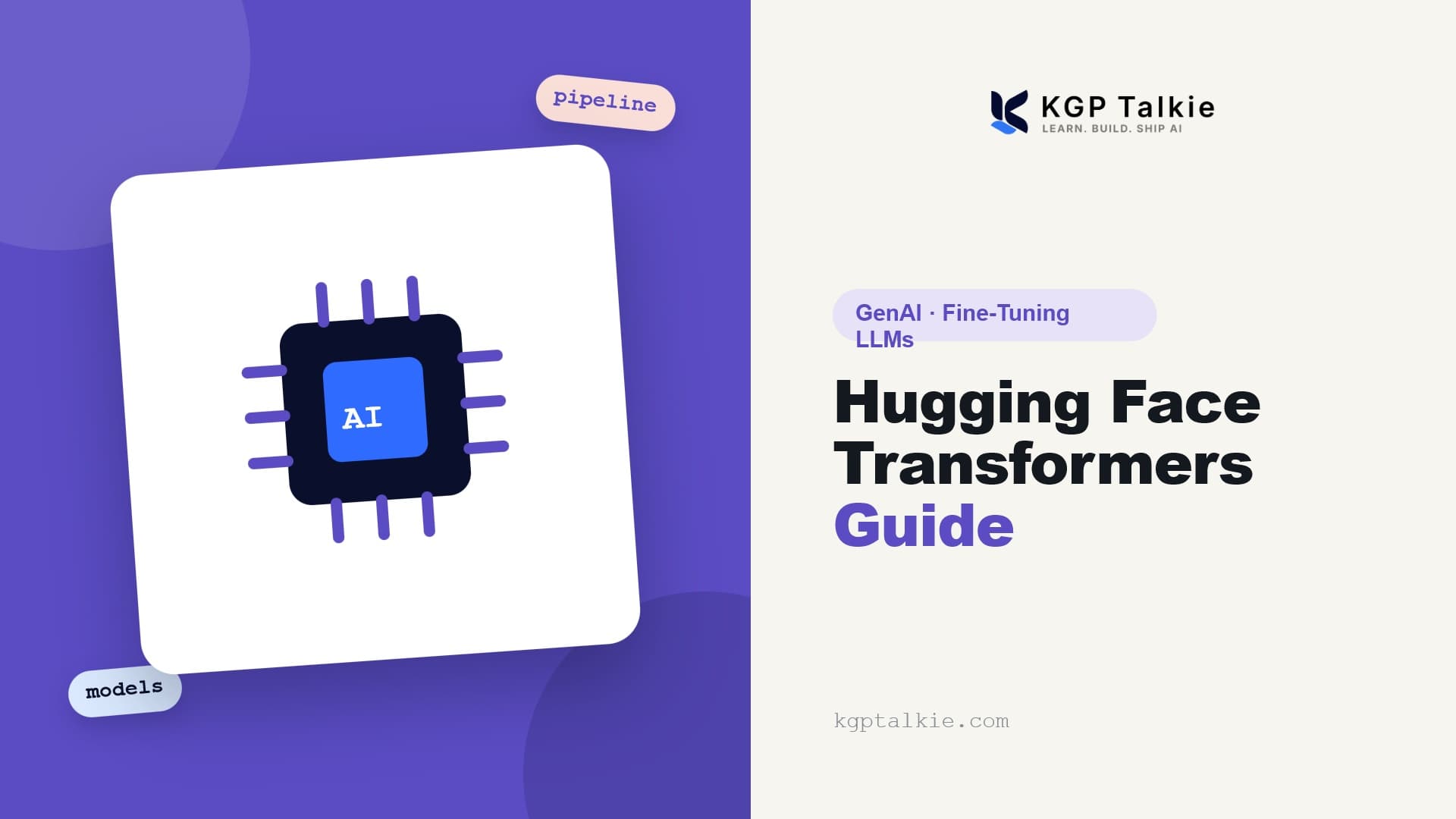 Hugging Face Transformers: A Beginner's Guide