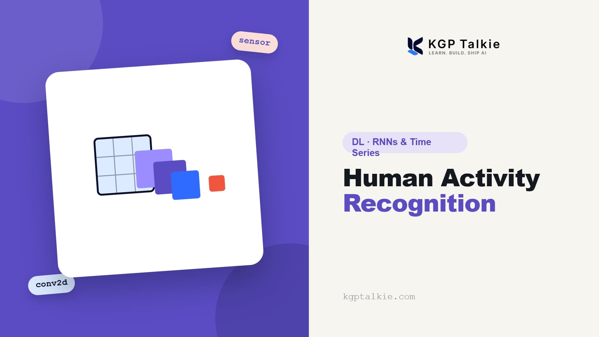 Human Activity Recognition with CNN