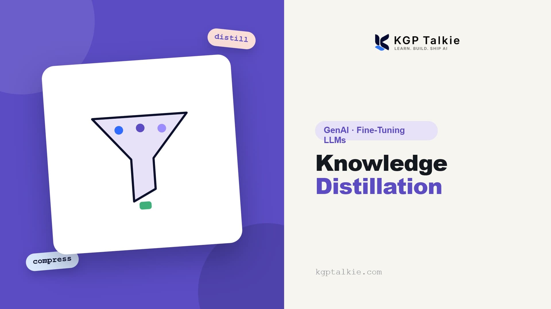 Knowledge Distillation: DistilBERT, TinyBERT, MobileBERT