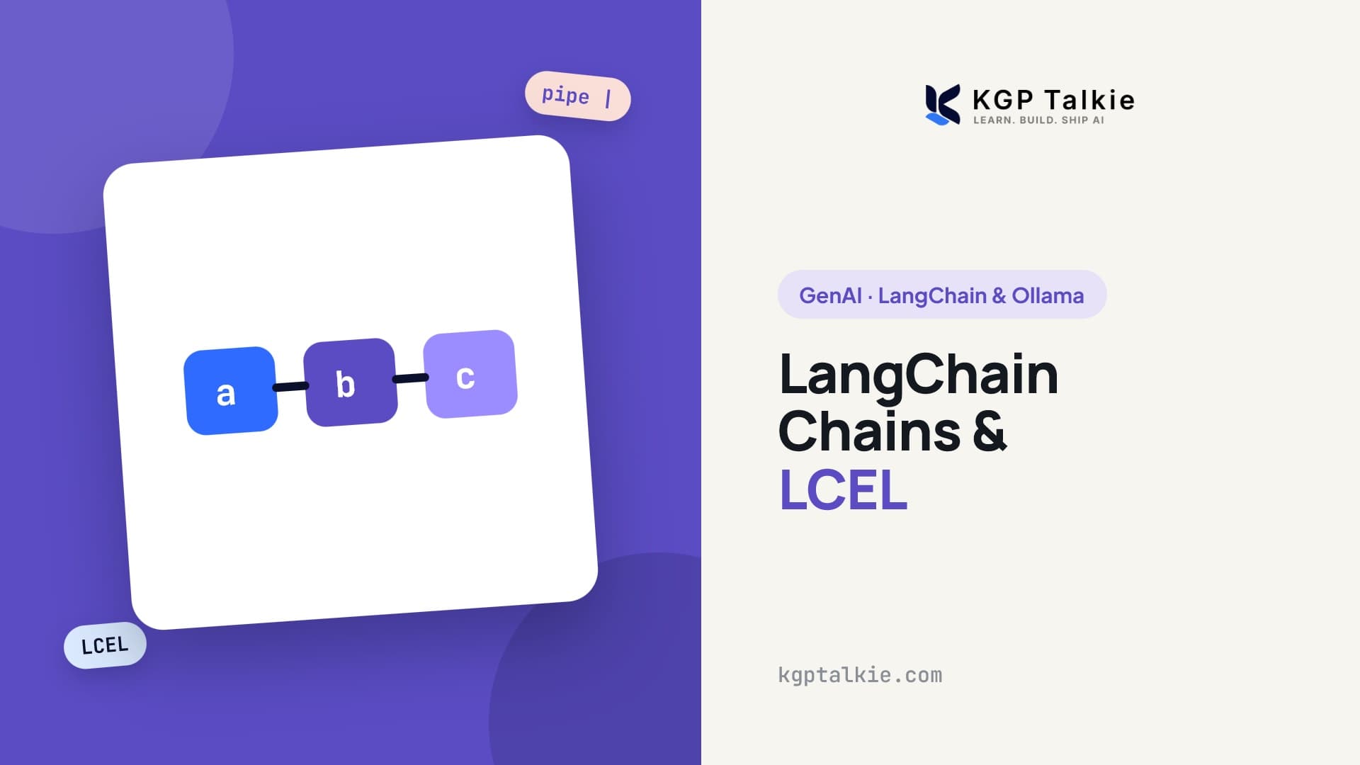 LangChain Expression Language & Chains