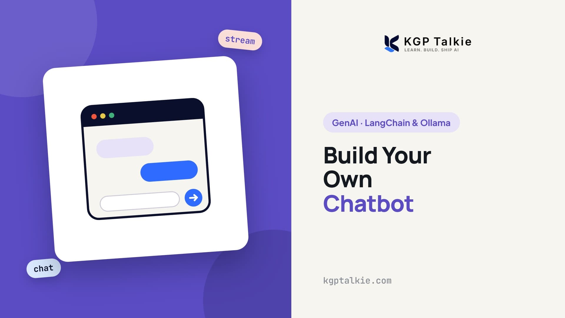 Build Your Own Chatbot with LangChain