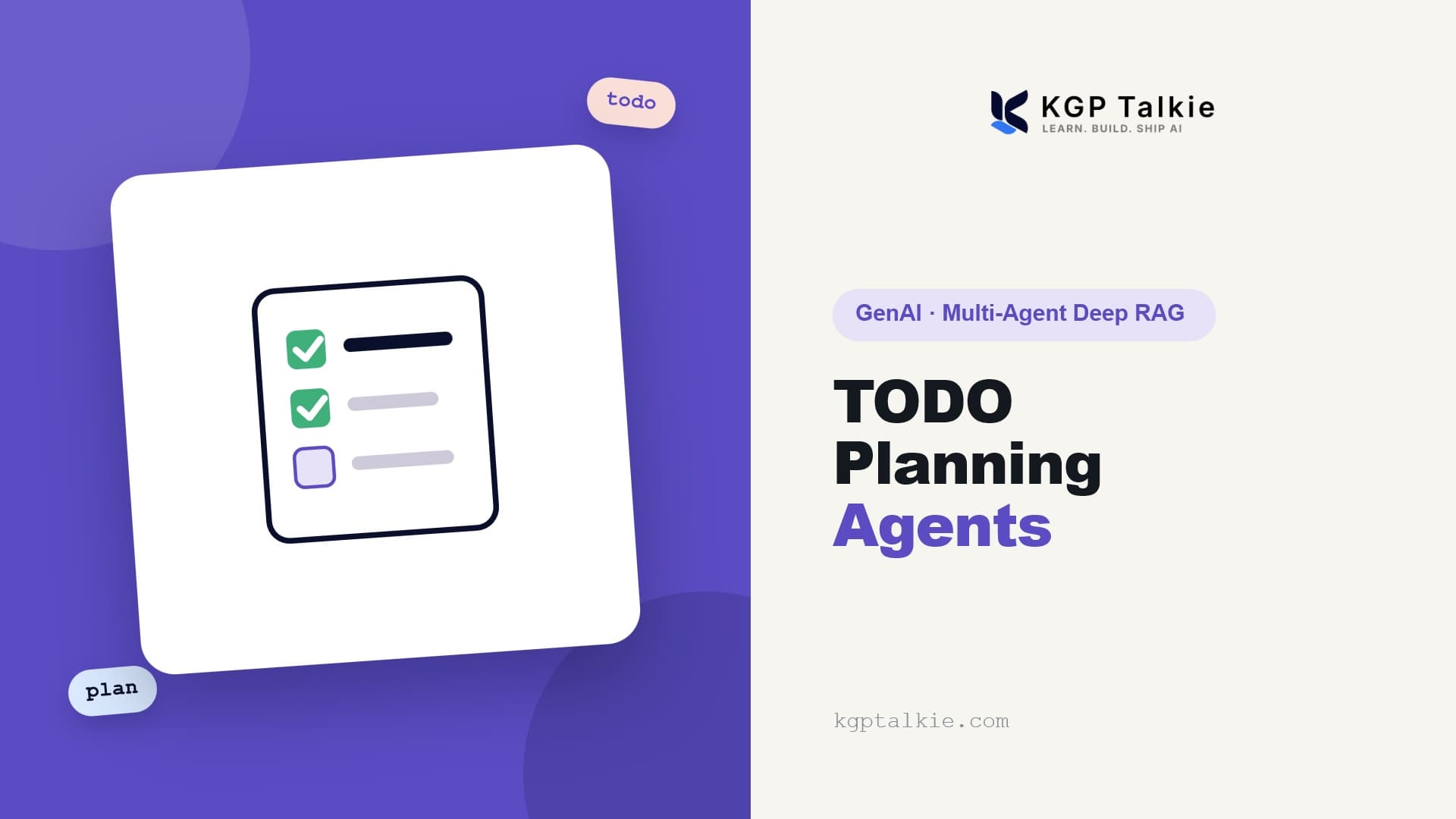 Decomposing Financial Queries with TODO Planning Agents