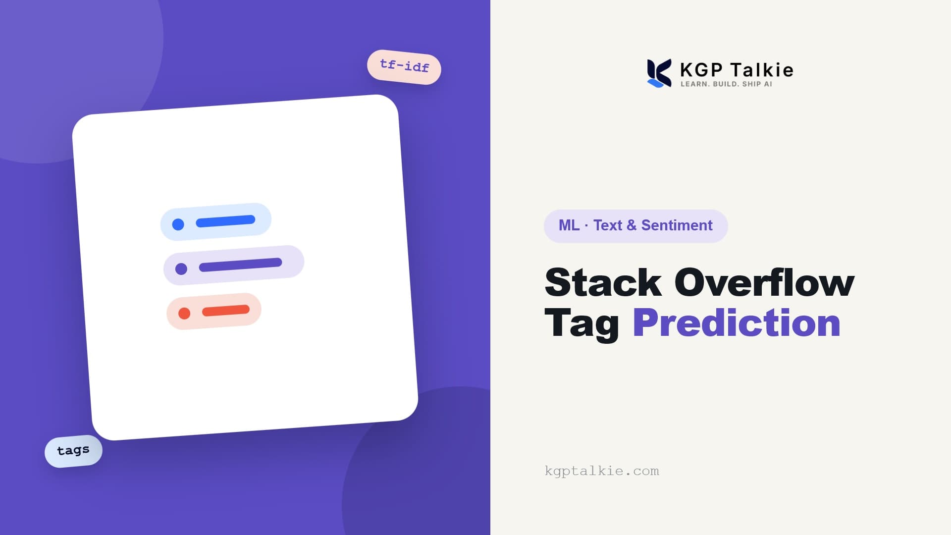 Multi-Label Text Classification on Stack Overflow Tag Prediction