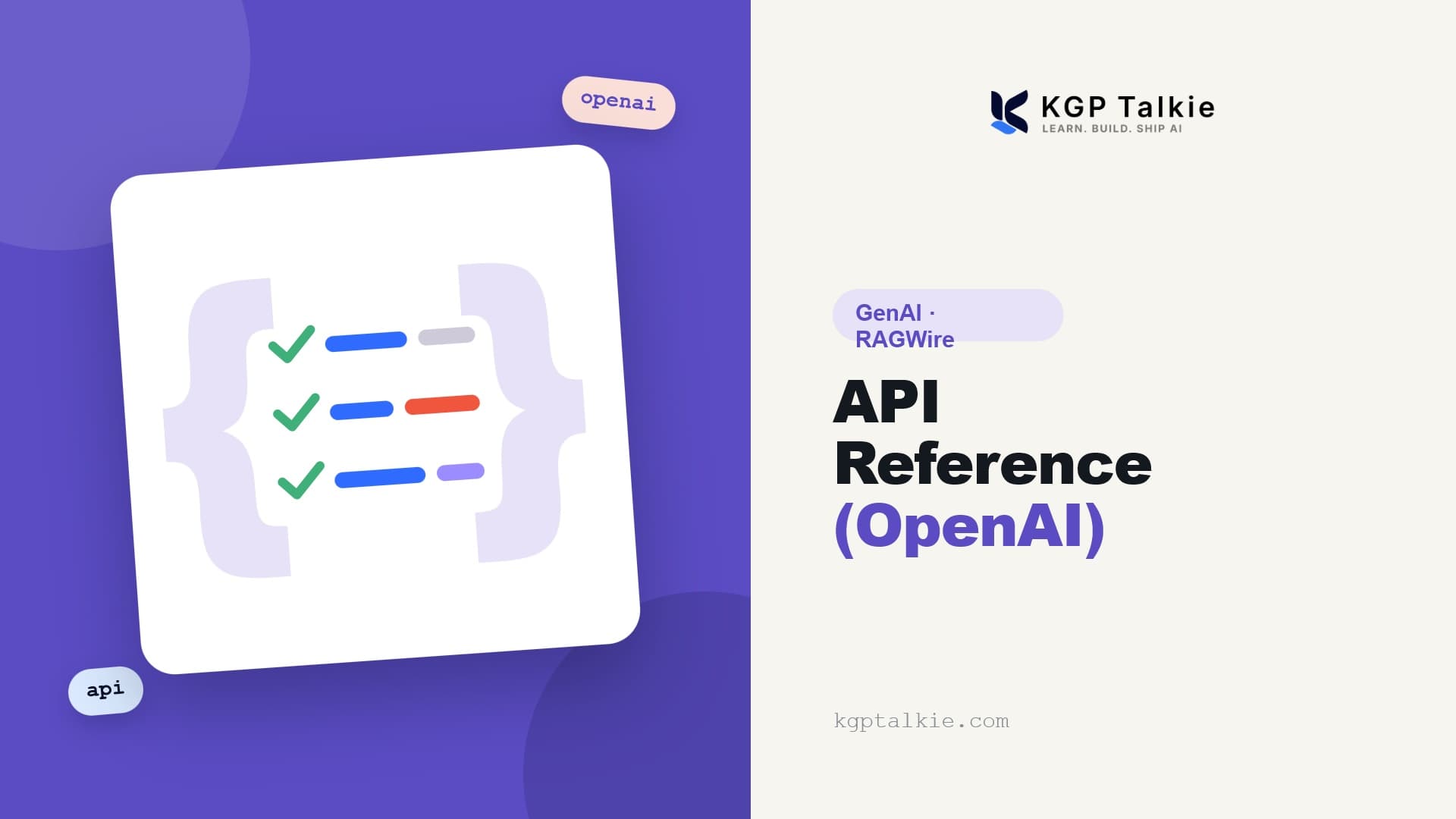 OpenAI Compatible FastAPI Endpoint API Reference