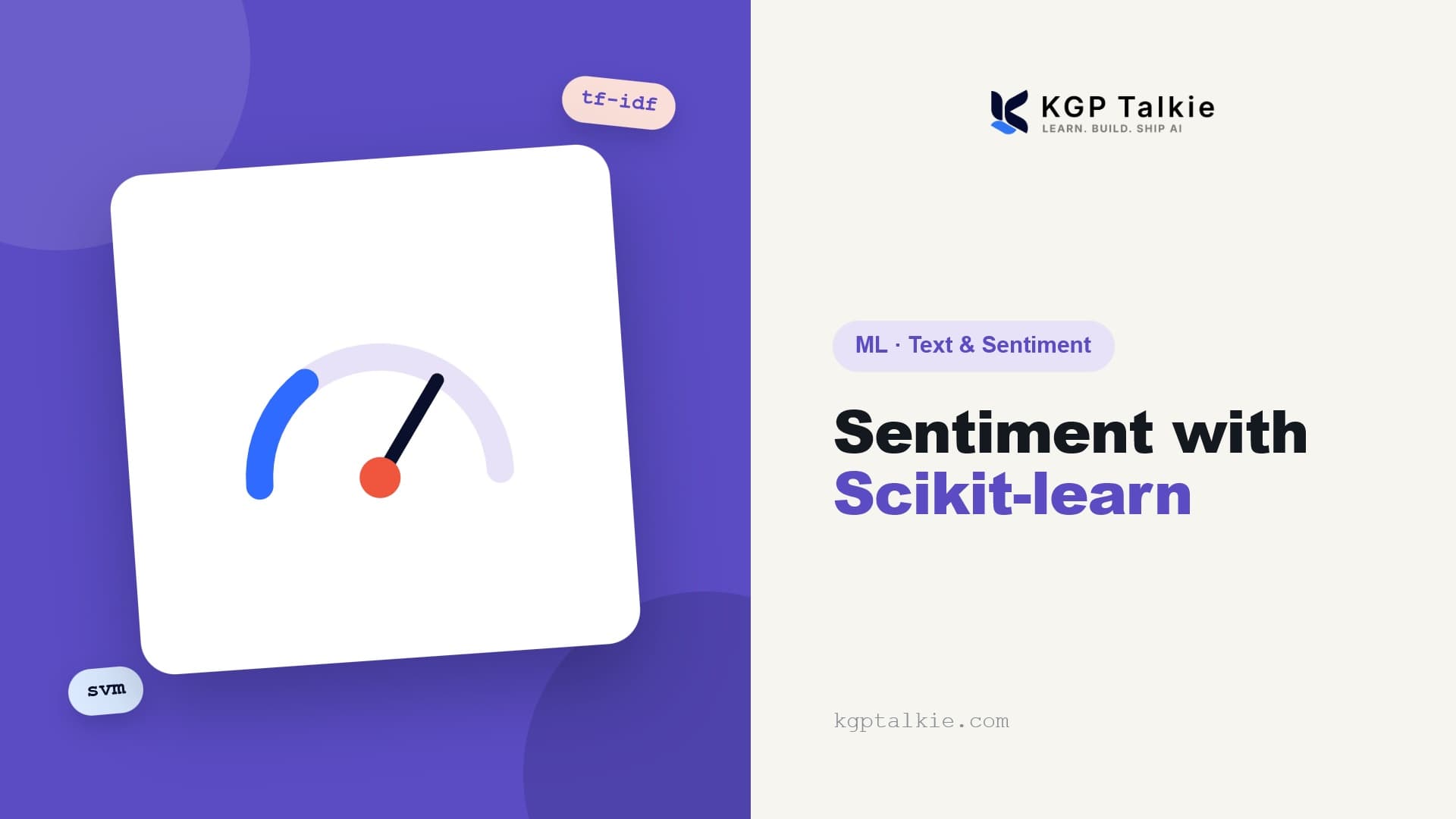 Sentiment Analysis with Scikit-learn