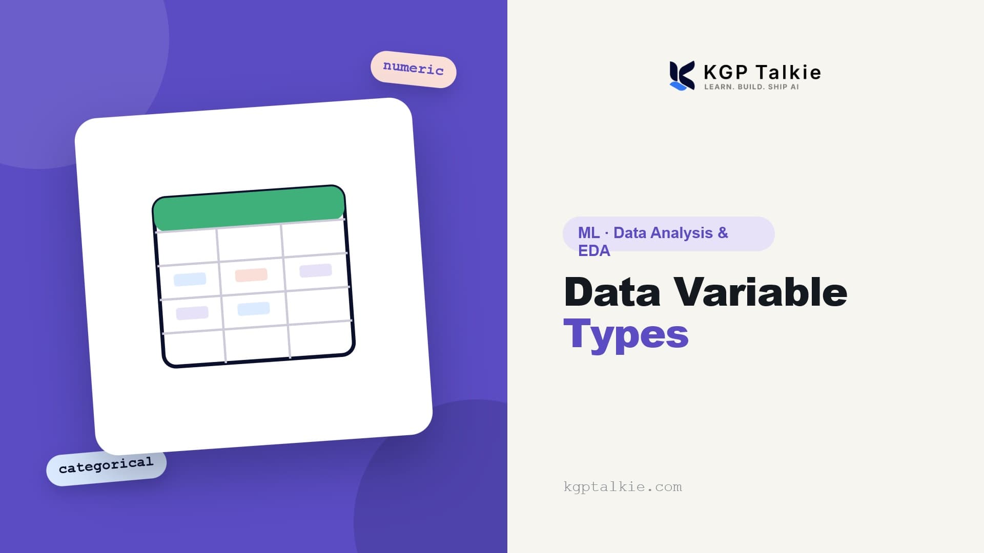 Data Variable Types Every Data Scientist Needs