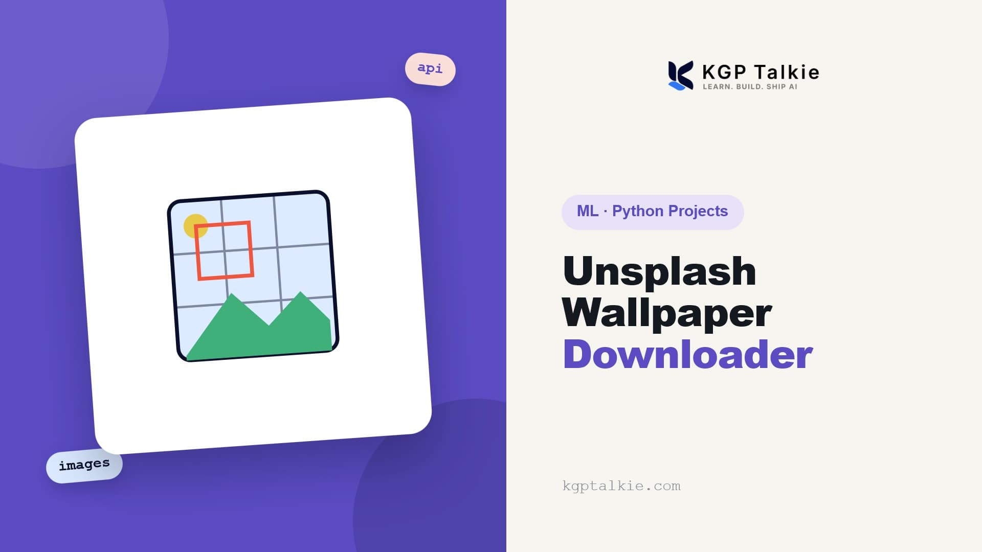 Download HD Wallpapers from Unsplash API