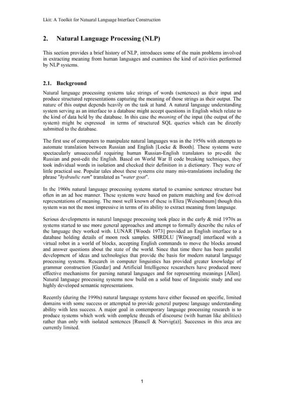Second page of the extracted Pages.pdf document showing NLP academic paper content continued