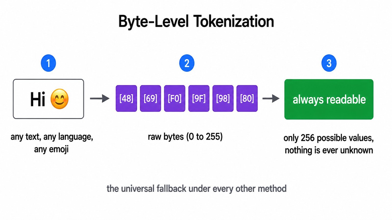 Byte-Level Tokenization